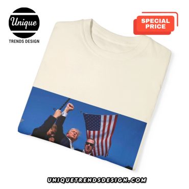 Trump Rally Shooting Trendy Printed T-Shirt