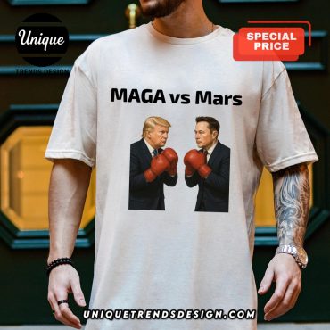 Trump Vs Elon Maga Fight T-Shirt