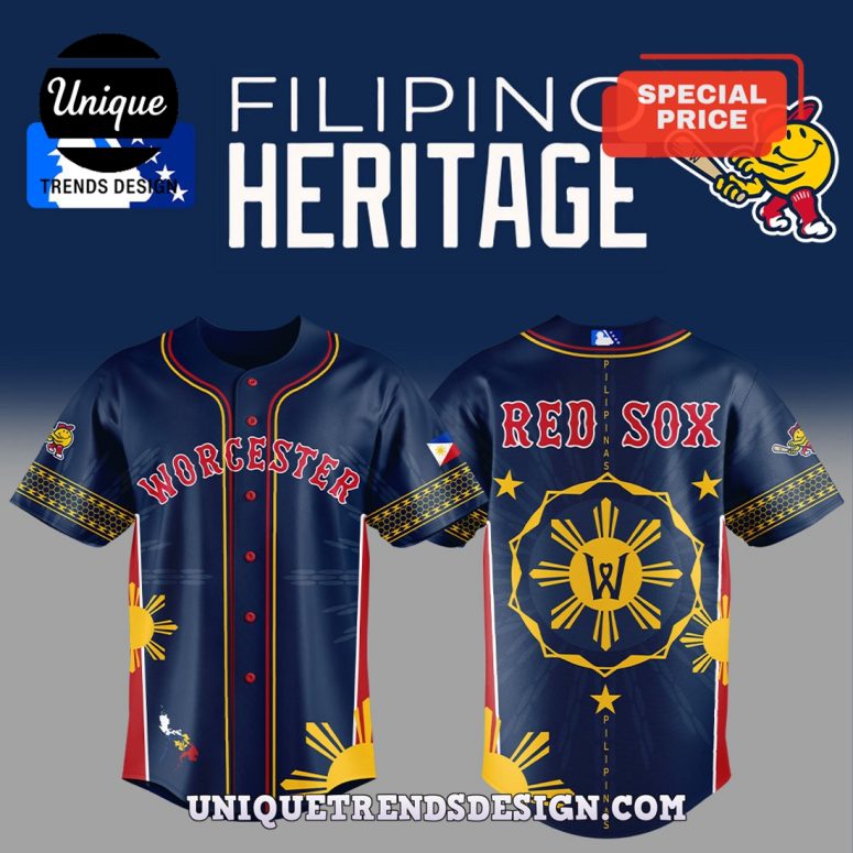 Worcester Red Sox Filipino Heritage Baseball Jersey