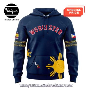 Worcester Red Sox Filipino Heritage Hoodie Pants Set
