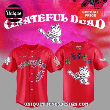 Worcester Red Sox Grateful Dead Night Baseball Jersey