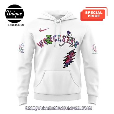 Worcester Red Sox Grateful Dead White Hoodie Pants Set