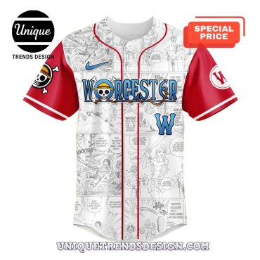 Worcester Red Sox One Piece Night Game Baseball Jersey