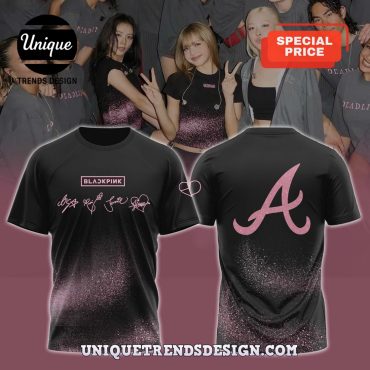 Atlanta Braves x Blackpink Deadline World Tour 2025 Shirt