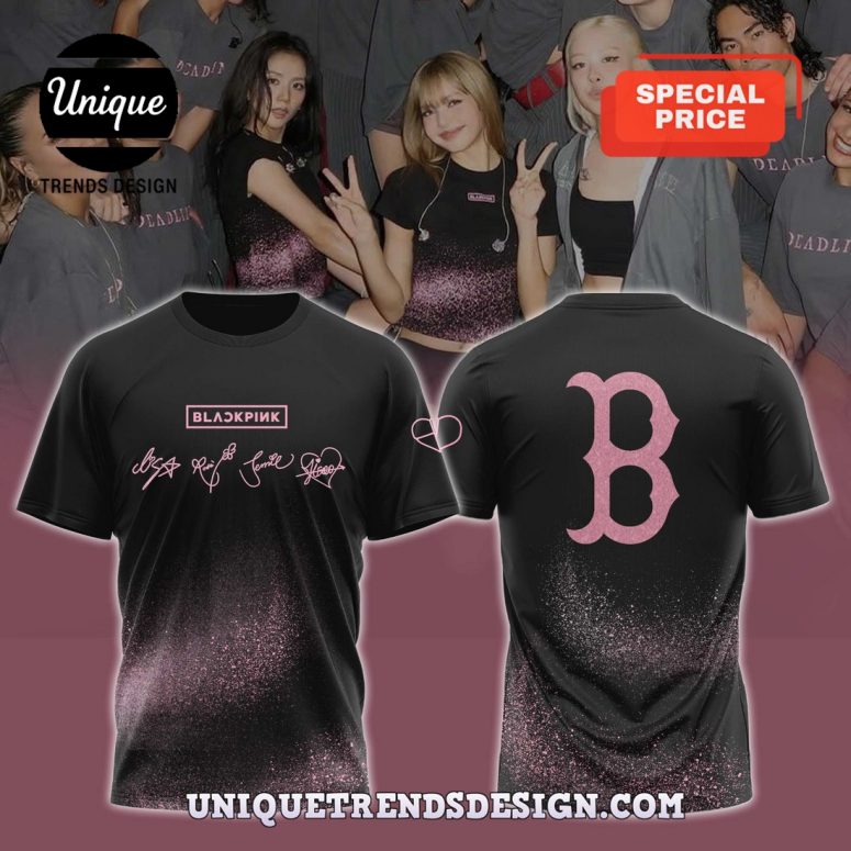 Boston Red Sox x Blackpink Deadline World Tour 2025 Shirt