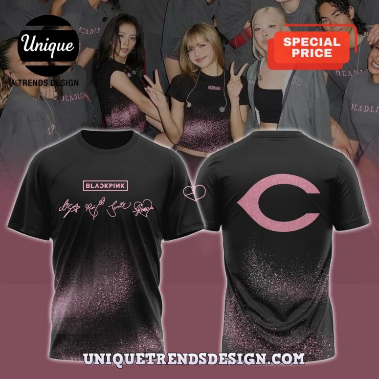 Cincinnati Reds x Blackpink Deadline World Tour 2025 Shirt