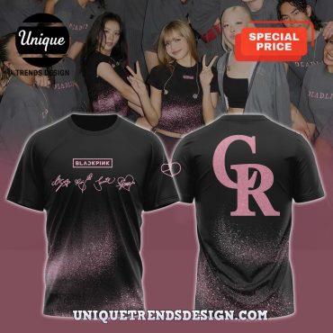 Colorado Rockies x Blackpink Deadline World Tour 2025 Shirt