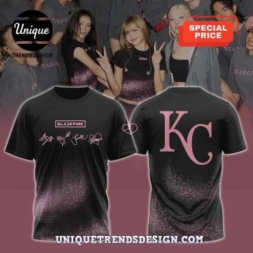 Kansas City Royals x Blackpink Deadline World Tour 2025 Shirt