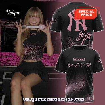 New York Yankees x Blackpink Deadline World Tour 2025 Shirt