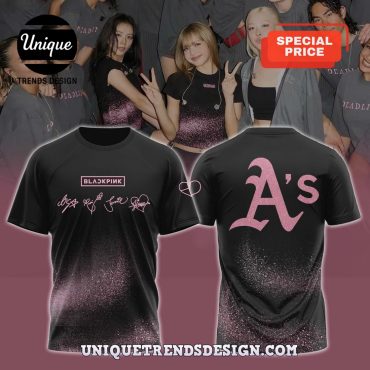 Oakland Athletics x Blackpink Deadline World Tour 2025 Shirt