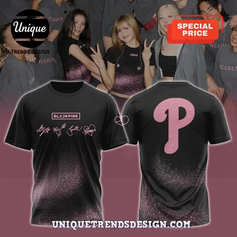 Philadelphia Phillies x Blackpink Deadline World Tour 2025 Shirt