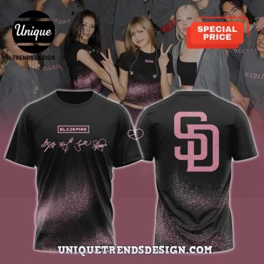 San Diego Padres x Blackpink Deadline World Tour 2025 Shirt