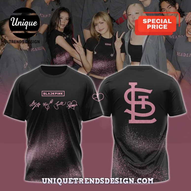 St.Louis Cardinals x Blackpink Deadline World Tour 2025 Shirt