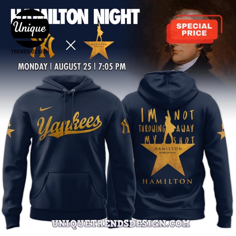 2025 New York Yankees MLB x Hamilton Night Hoodie