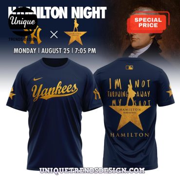 2025 New York Yankees MLB x Hamilton Night Hoodie
