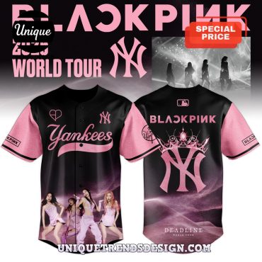 2025 New York Yankees x Blackpink Baseball Jersey