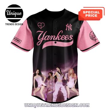 2025 New York Yankees x Blackpink Baseball Jersey