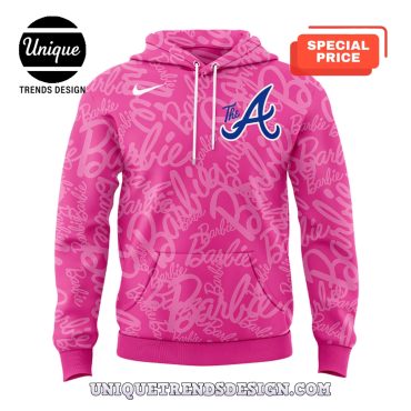 Atlanta Braves 2025 Barbie Game Night Hoodie