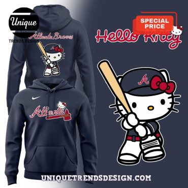Atlanta Braves x Kitty Charm Limited Edition Hoodie