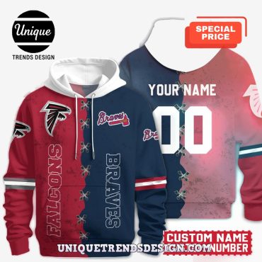 Atlanta Falcons x Atlanta Braves Hoodie