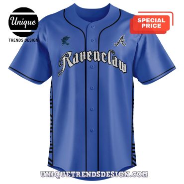 Braves x Ravenclaw House Custom Baseball Jersey