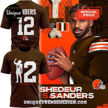 Browns Shedeur Sanders When The Time Is Right Shirt