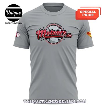 Cleveland Browns Superman Night Metropolis Meteors Grey Shirt