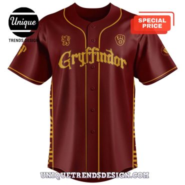 Custom Brewers x Gryffindor House Baseball Jersey