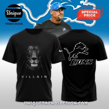 Dan Campbell Detroit Lions Villain 2025 Hoodie