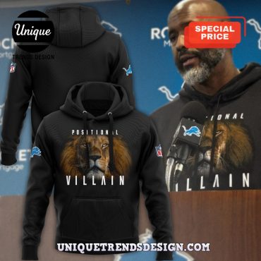 Detroit Lions Villain Limited Edition Hoodie