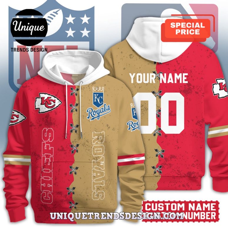 Kansas City Chiefs x Kansas City Royals Hoodie