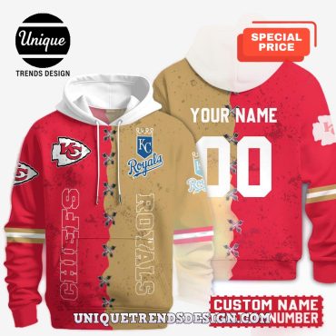 Kansas City Chiefs x Kansas City Royals Hoodie