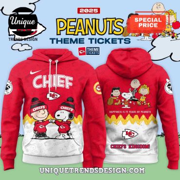 Kansas City Chiefs x Peanuts Hoodie And Cap