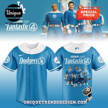 LA Dodgers MLB x Fantastic 4 Limited Edition Jersey