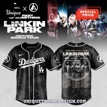 Los Angeles Dodgers x Linkin Park World Tour Jersey