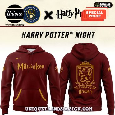 Milwaukee Brewers 2025 Harry Potter Night Hoodie