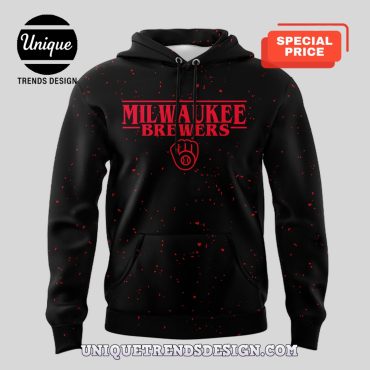 Milwaukee Brewers Stranger Things Night Hoodie Pants Set