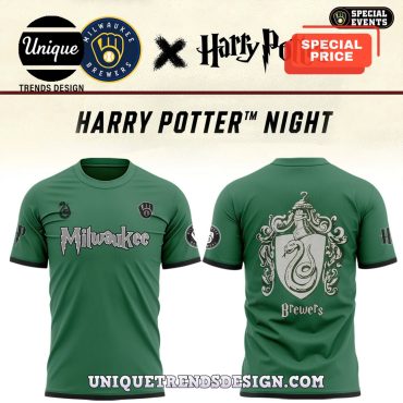 Milwaukee Brewers x Slytherin House Hoodie