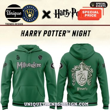 Milwaukee Brewers x Slytherin House Hoodie Pant Set