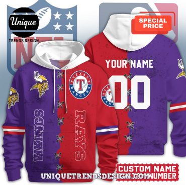 Minnesota Vikings x Minnesota Twins Hoodie