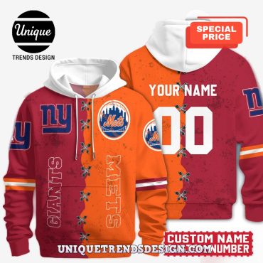 New York Giants x New York Mets Hoodie