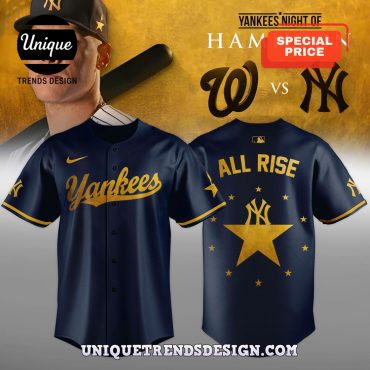 New York Yankees MLB x Hamilton Night 2025 Jersey