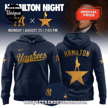 New York Yankees x Hamilton Night 2025 Hoodie And Cap