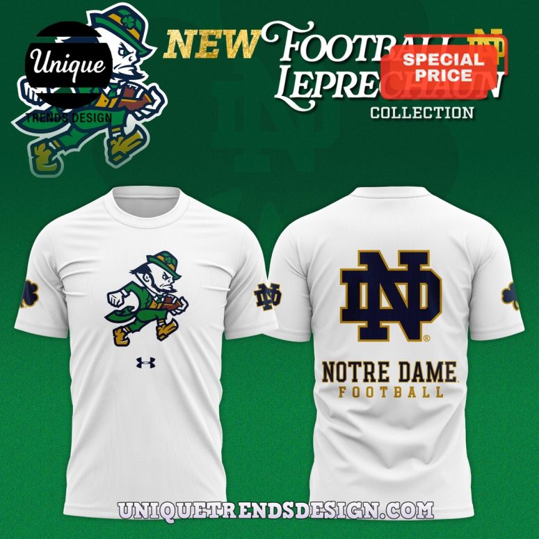 Notre Dame Football Leprechaun 2025 Hoodie