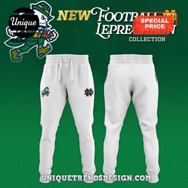 Notre Dame Football Leprechaun 2025 Hoodie And Pant