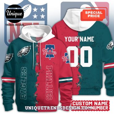 Philadelphia Eagles x Philadelphia Phillies Hoodie
