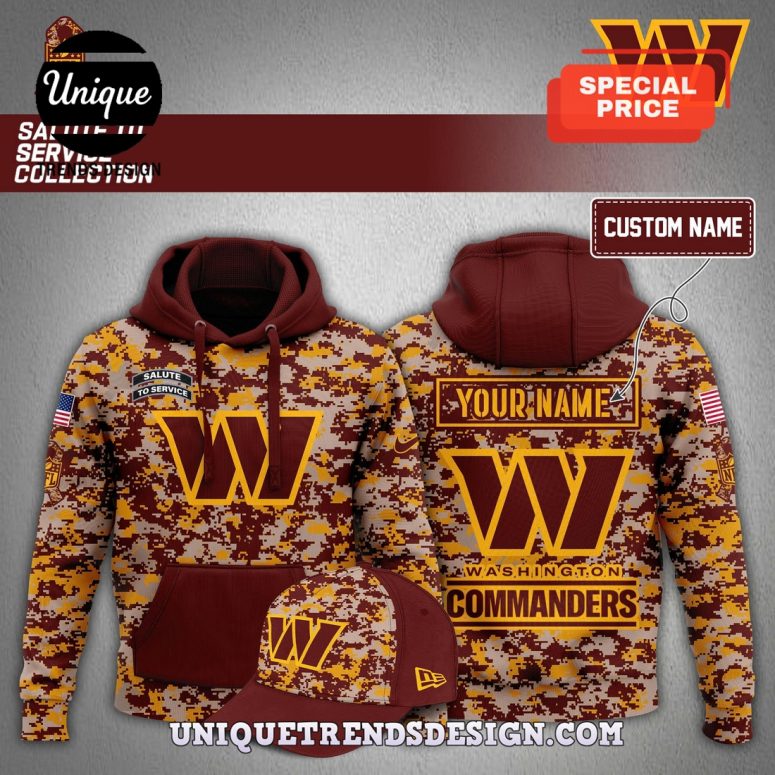 Salute to Service x Washington Commanders Hoodie And Pant