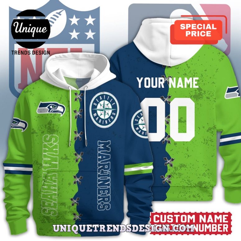 Seattle Seahawks x Seattle Mariners Hoodie
