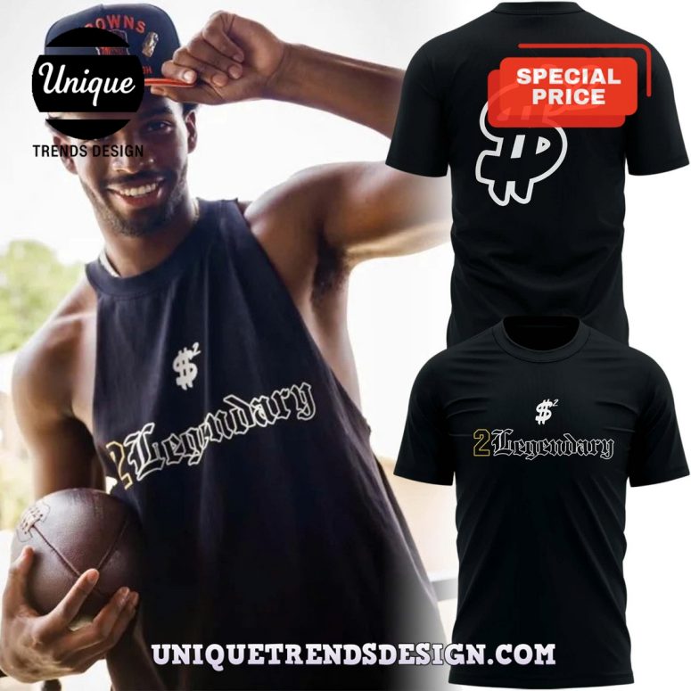 Shedeur Sanders 2Legendary Black Shirt