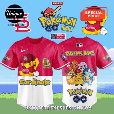 St. Louis Cardinals x Pokémon Go 2025 Baseball Jersey